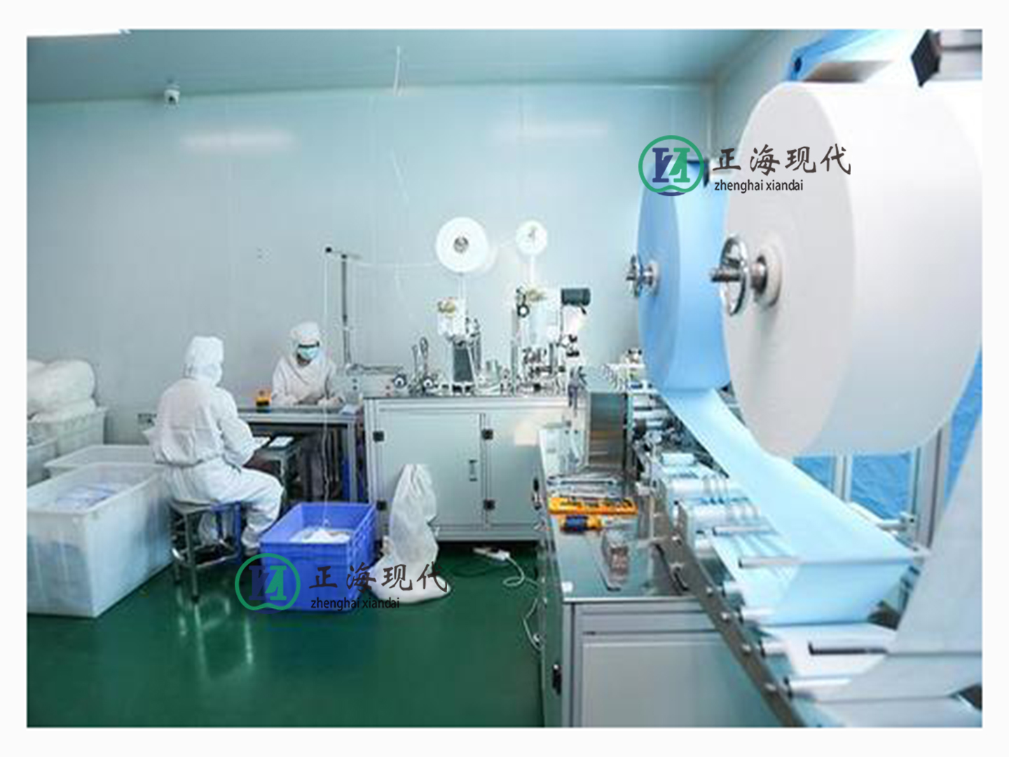 口罩廠生產車間